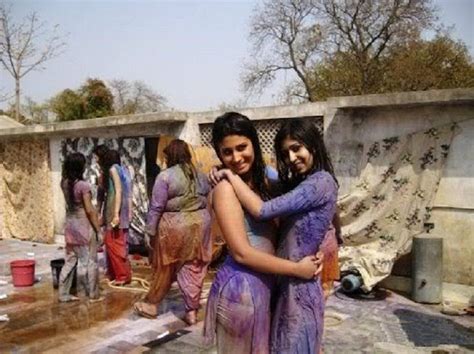 Celebrating holi with sexy desi bhabhi